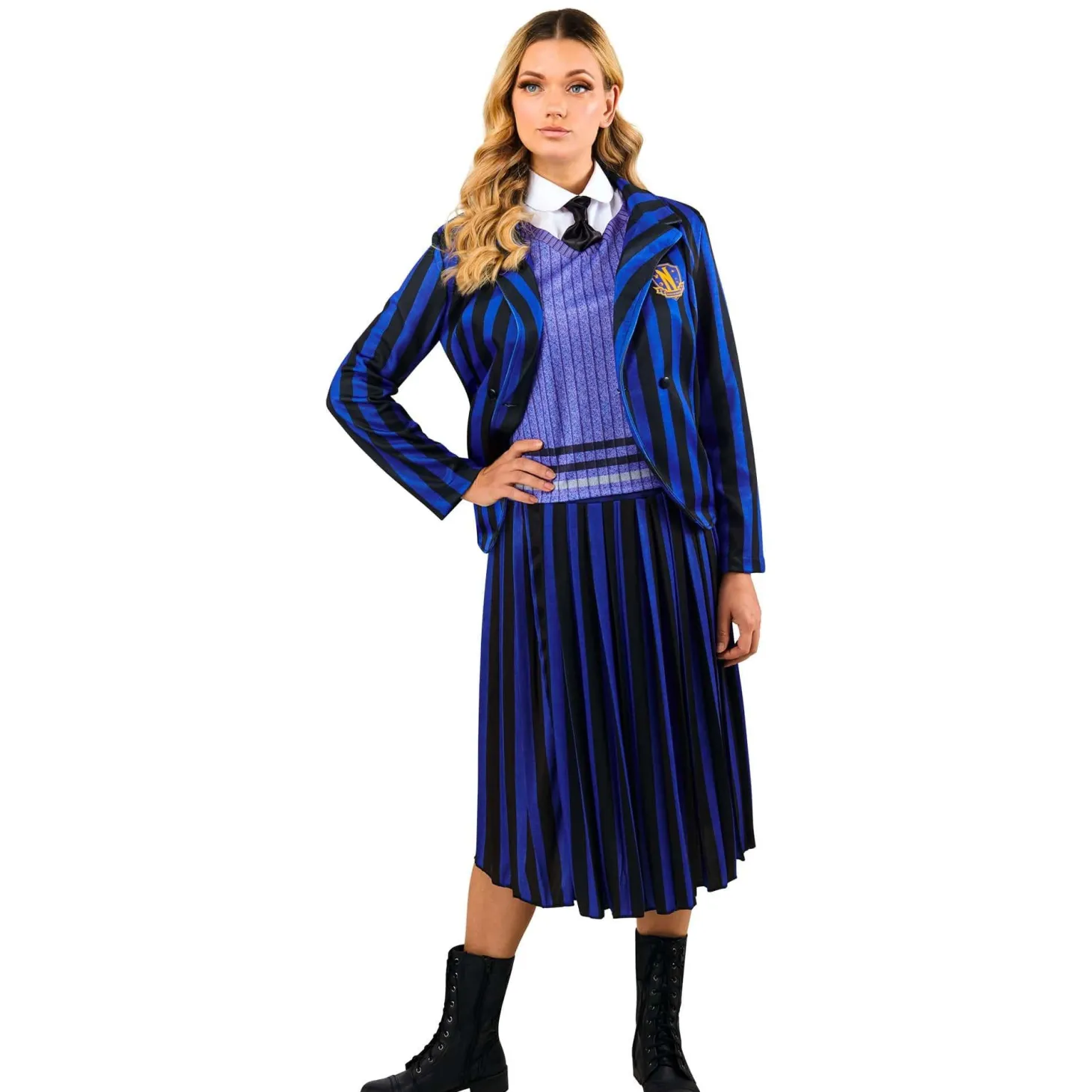Adult Addams Family Nevermore Academy Uniform Costume