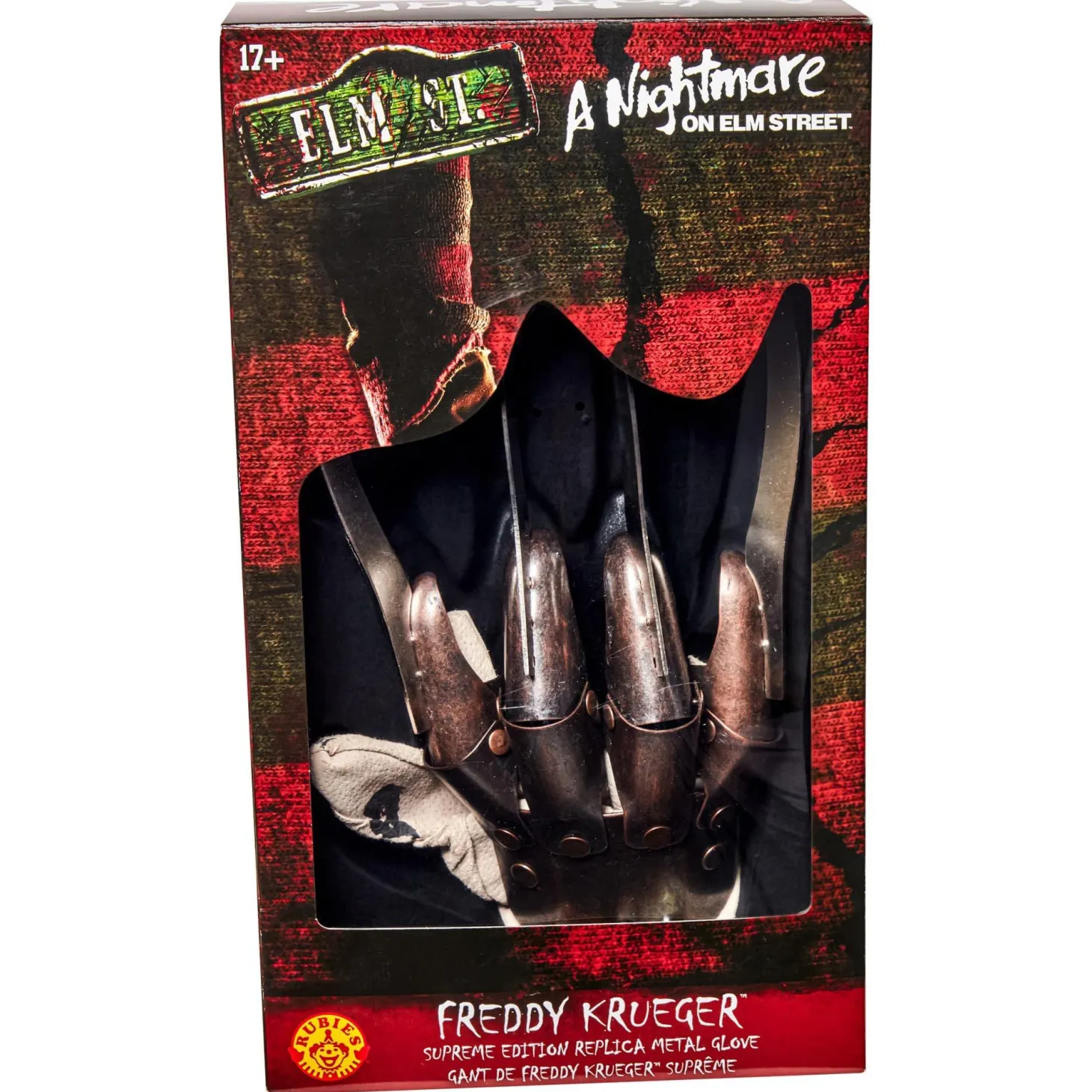 Adult A Nightmare on Elm Street Freddy Krueger Glove - Metal Edition