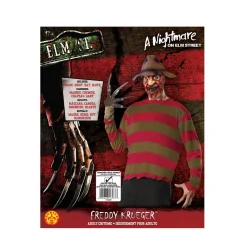 Adult A Nightmare on Elm Street Freddy Krueger Hat, Mask and Glove