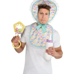 Adult Baby Bonnet Costume Accessory Kit