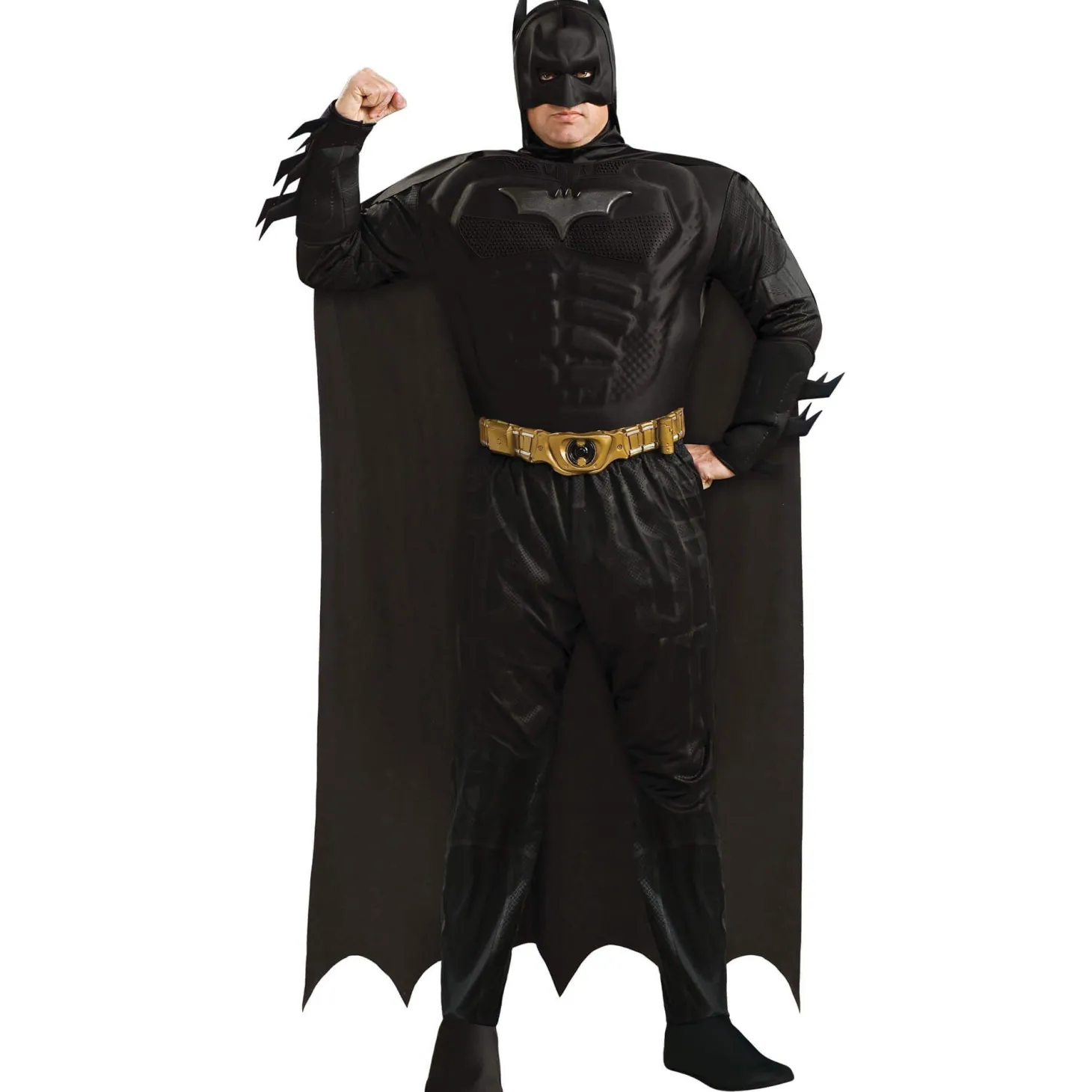 Adult Batman Muscle Costume Plus Size Deluxe - The Dark Knight Rises