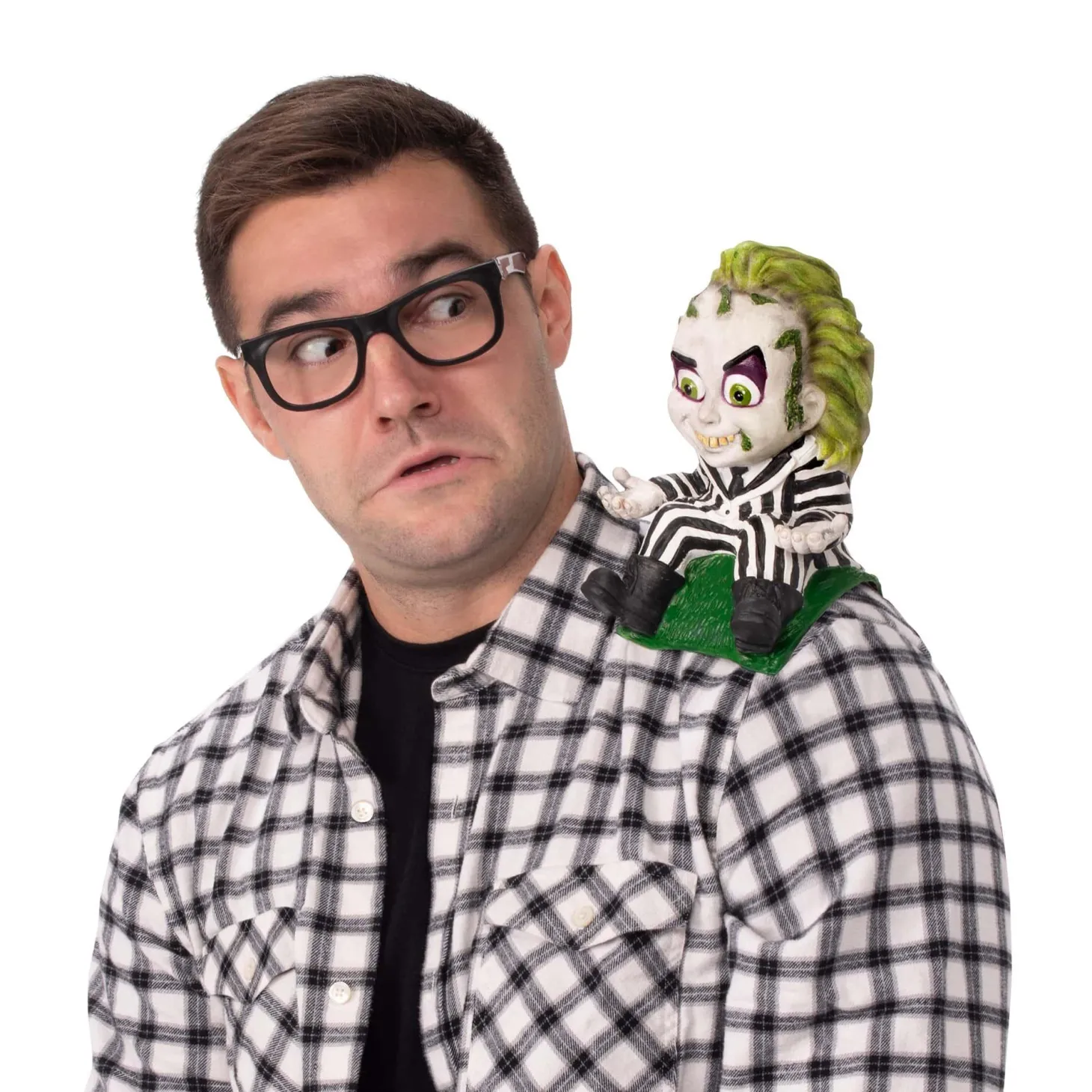 Adult Beetlejuice Shoulder Sitter