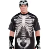 Adult Black & Bone T-Shirt - Skeleton