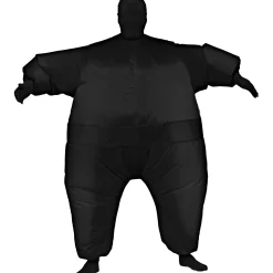 Adult Black Inflatable Jumpsuit