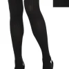 Adult Black & White Knee Socks