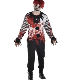 Adult Bloody Killer Clown Shirt - Twisted Circus