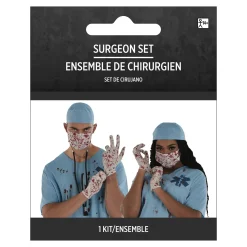 Adult Bloody Surgeon Costume Accessory Kit