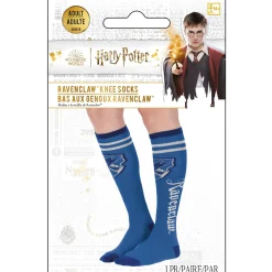Adult Blue & Gray Ravenclaw Knee-High Socks - Harry Potter