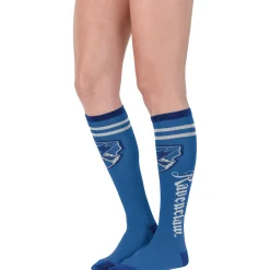 Adult Blue & Gray Ravenclaw Knee-High Socks - Harry Potter