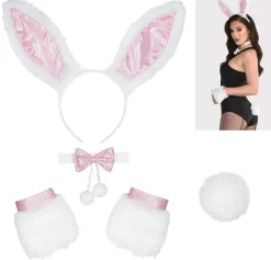 Adult Bubbly Bunny Costume Accessory Kit