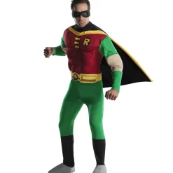 Adult DC Comics Robin Deluxe Muscle Chest Costume