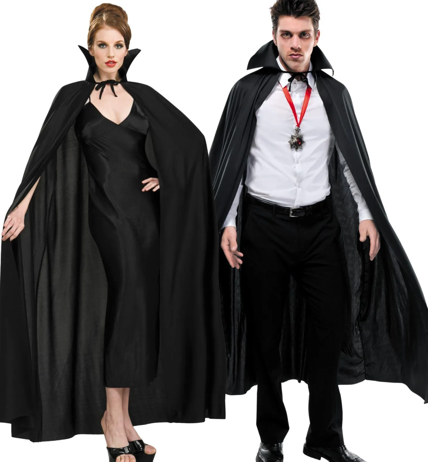 Adult Full Length Black Cape