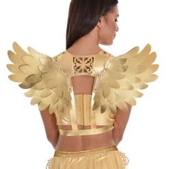 Adult Gilded Glam Gold Wing Harness