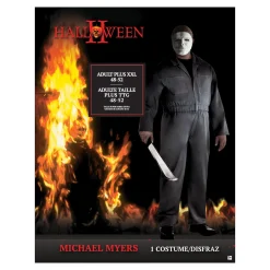 Adult Gray Michael Myers Costume Plus Size - Halloween