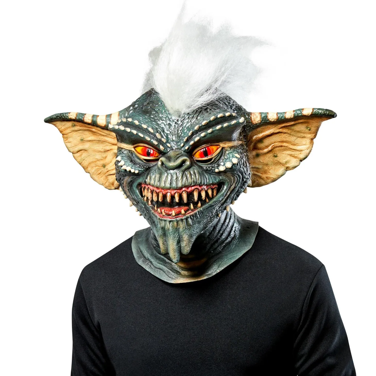 Adult Gremlins Stripe Latex Mask - Deluxe
