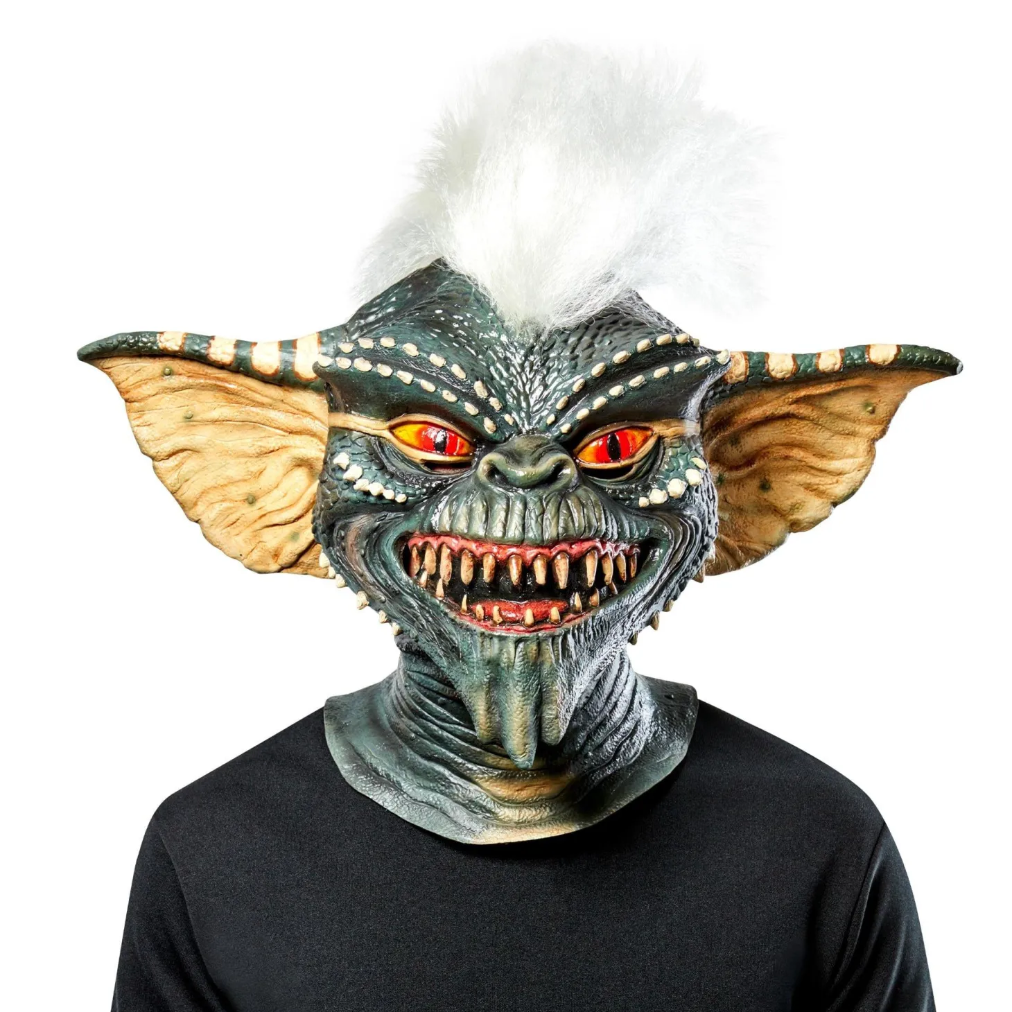 Adult Gremlins Stripe Latex Mask - Deluxe