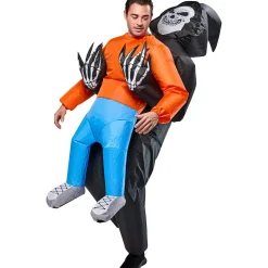 Adult Grim Reaper Abduction Inflatable Costume
