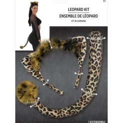 Adult Leopard Costume Accessory Kit