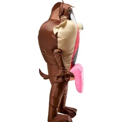 Adult Looney Tunes Tazmanian Devil Inflatable Costume