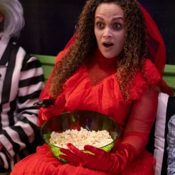 Adult Lydia Red Wedding Dress Costume - Beetlejuice