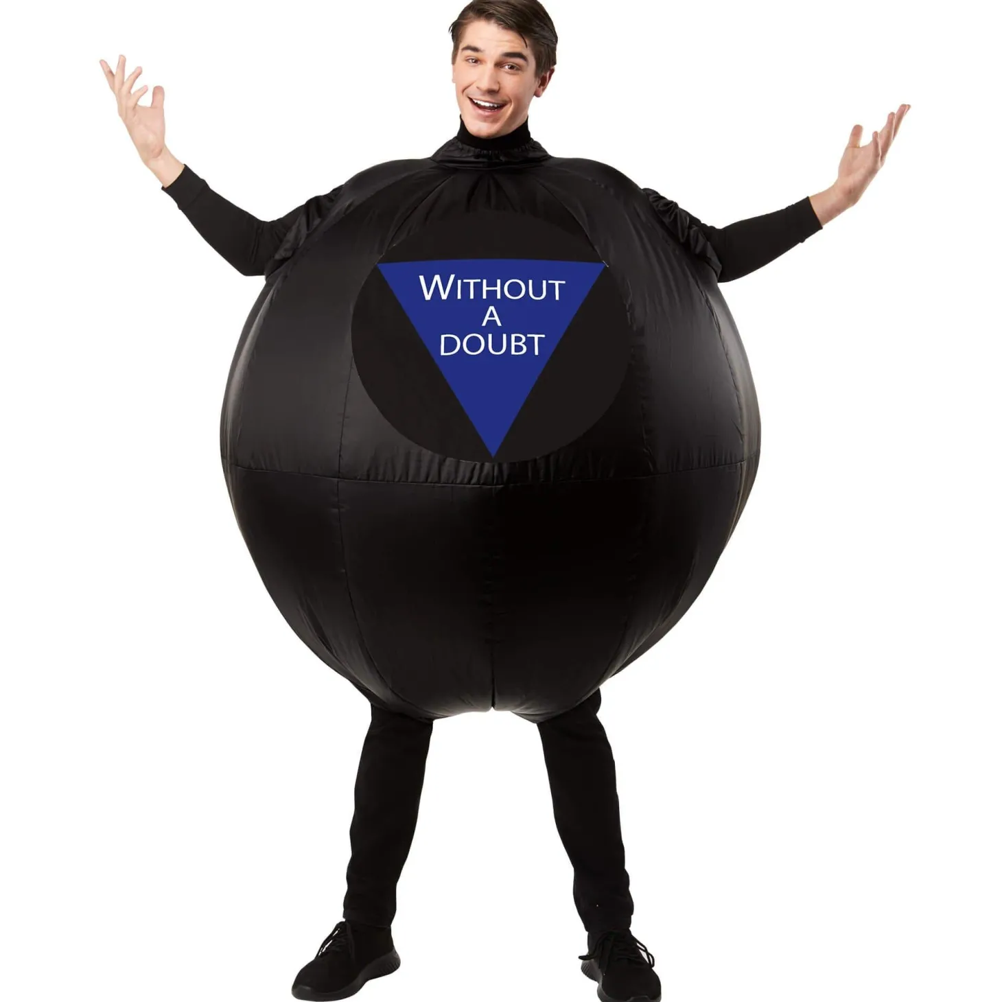 Adult Mattel Games Magic 8-Ball Inflatable Costume