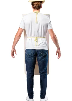 Adult Popcorn and Butter Couples Costume Set