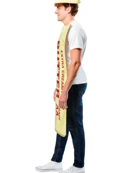 Adult Popcorn and Butter Couples Costume Set