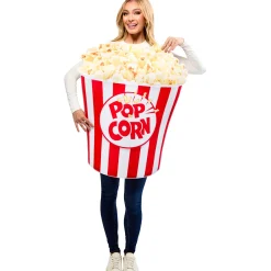 Adult Popcorn and Butter Couples Costume Set
