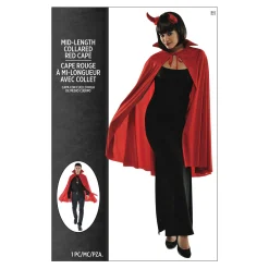 Adult Red Cape Deluxe