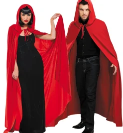 Adult Red Hooded Cape