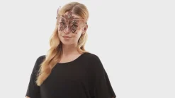 Adult Rose Gold Masquerade Mask