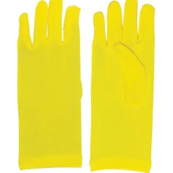 Adult Short Costume Dress Gloves, Assorted Colors