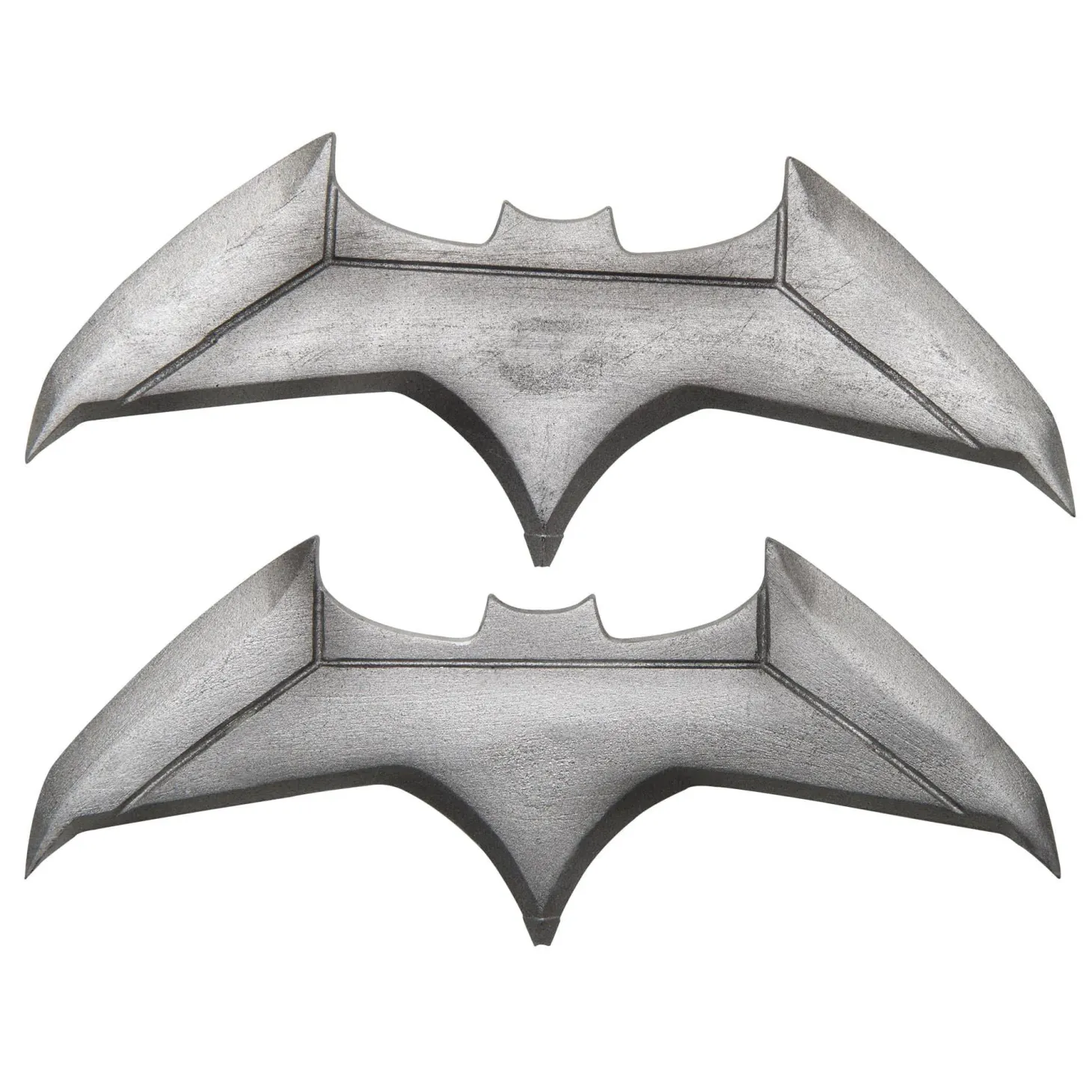 Adult Silver Justice League Batman Batarangs