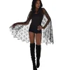 Adult Spider Web Cape