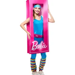 Adult Superstar Barbie Box Costume - Mattel