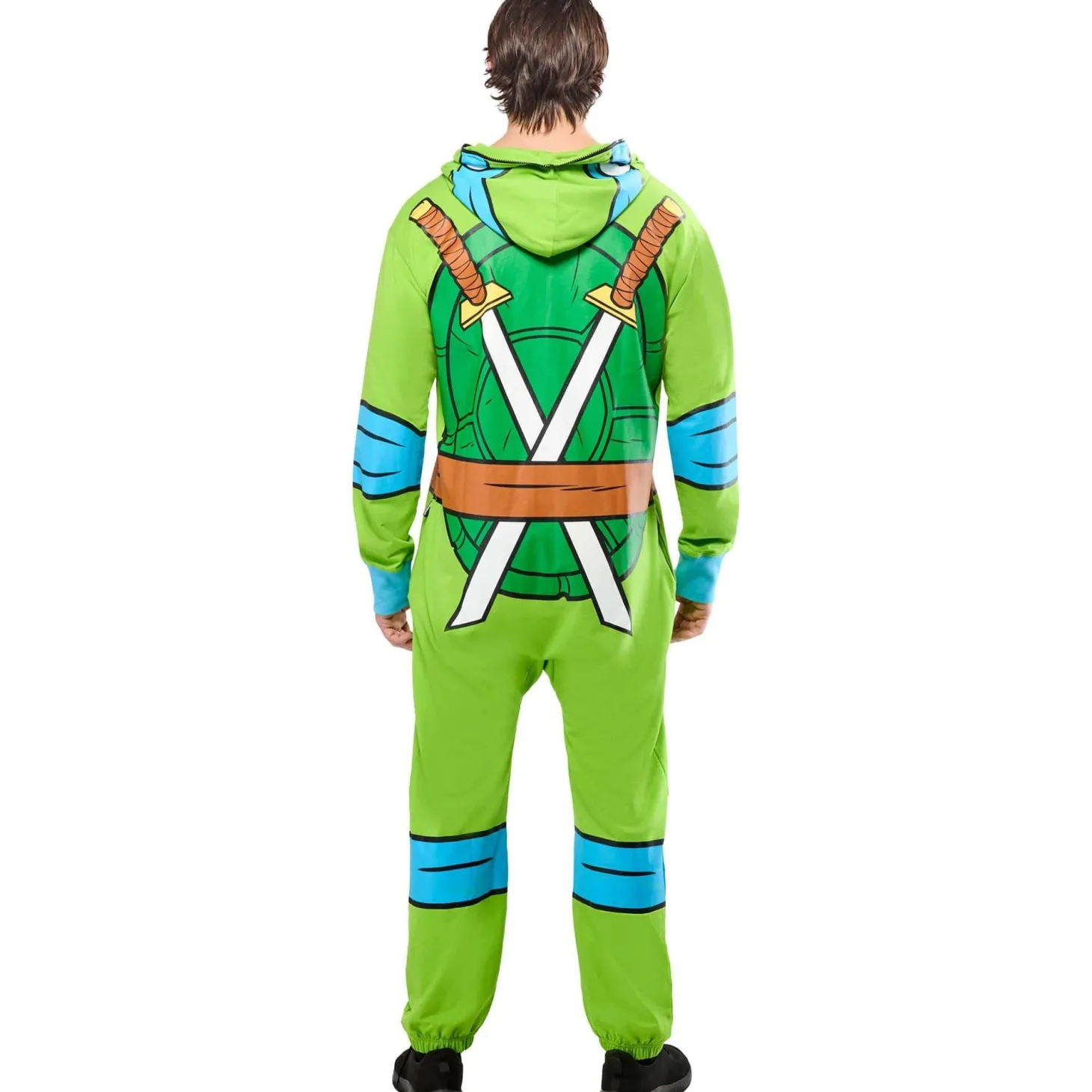 Adult Teenage Mutant Ninja Turtles Classic Leonardo Zipsters Costume