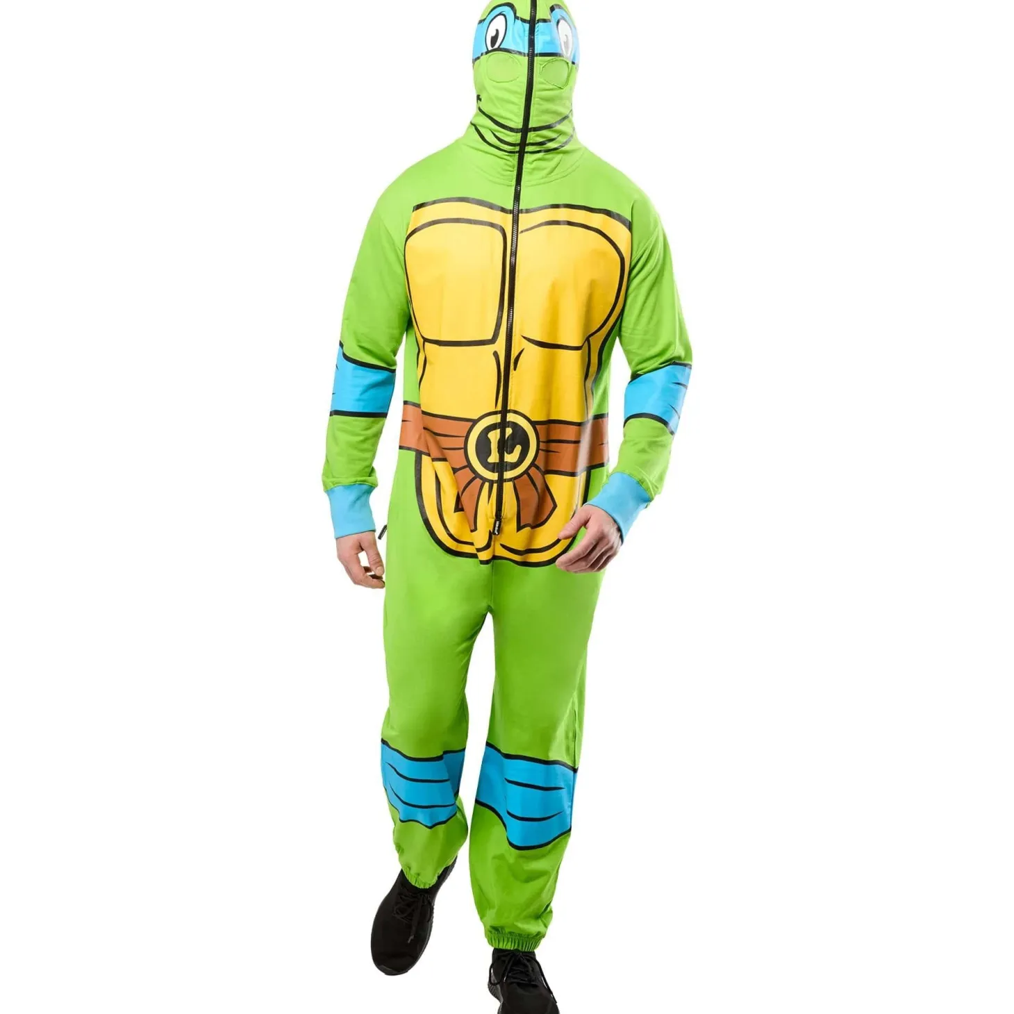 Adult Teenage Mutant Ninja Turtles Classic Leonardo Zipsters Costume