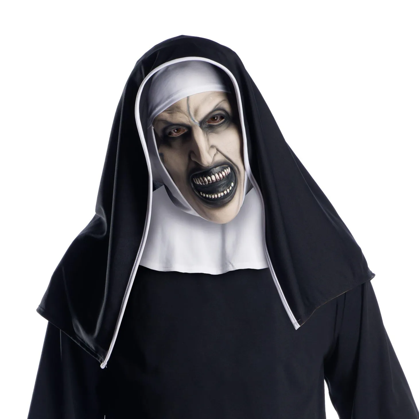 Adult The Nun Mask and Headpiece