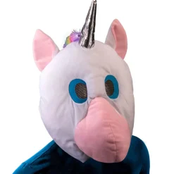Adult Unicorn Mascot Head Costume Mask