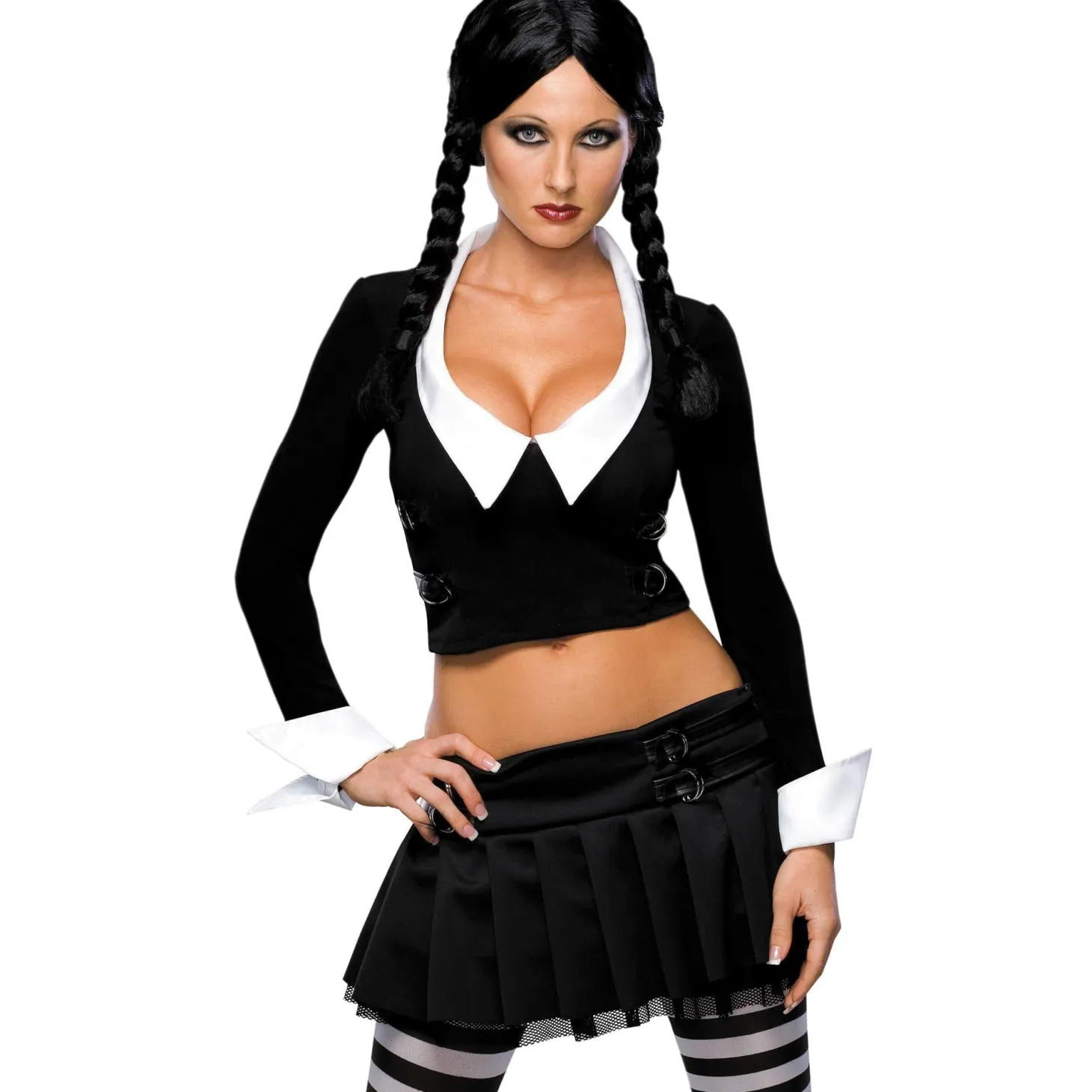 Adult Wednesday Addams Wig