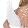 Adult White Feather Floating Angel Wings