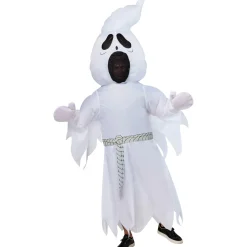 Adult White Ghost Reaper Inflatable Costume