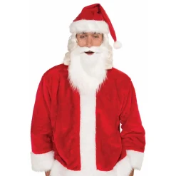 Adult White Santa Beard and Mustache