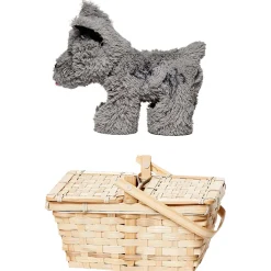 Adult Wizard of Oz Toto in a Basket - Deluxe Accessory