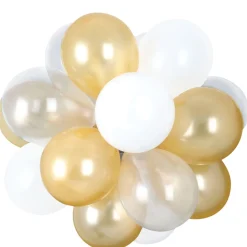 Air-Filled Latex Balloon Chandelier Sphere Kit, Assorted Colors