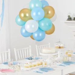 Air-Filled Latex Balloon Chandelier Sphere Kit, Assorted Colors