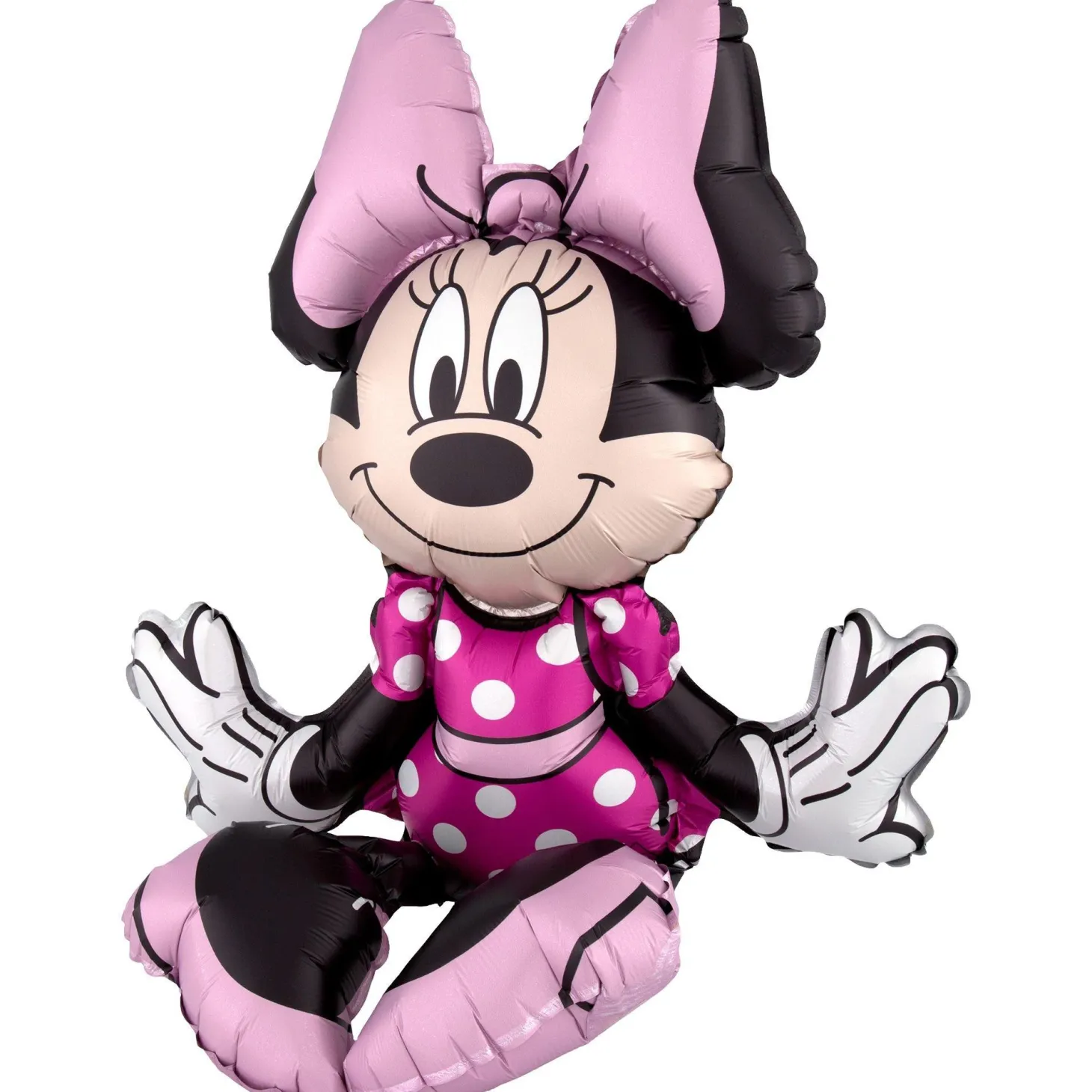 Air-Filled Sitting Minnie Mouse Balloon, 21in