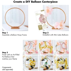 Air-Filled Sleepy Moon & Star Foil Balloon, 16in x 17in