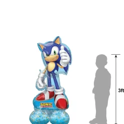 AirLoonz® Sonic the Hedgehog 2 Foil Balloon, 53in