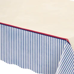 Americana Stripe Patriotic Tableware Kit for 16 Guests